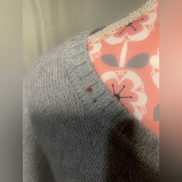 𝅺ruby Moon Holiday Joy Crop Sweater - Picture 5 of 5